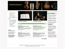 Tablet Screenshot of musikkskulin.sansir.net